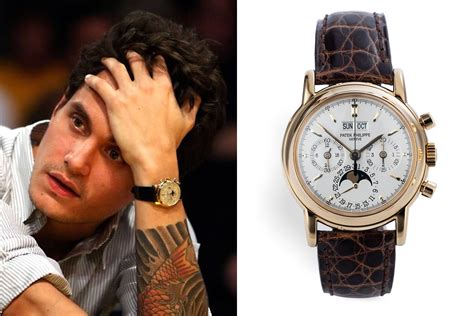 john mayer patek philippe|john mayer net worth watches.